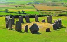 The ancient stone circles and dolmens scattered across Ireland