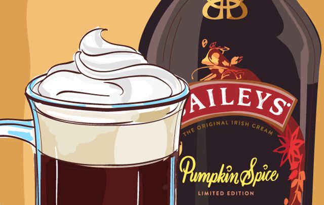 The delicious new Pumpkin Spice Baileys.