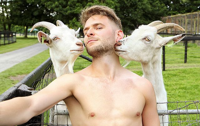 100% Irish beef! Irish Farmer's Calendar's Mr July, James Granell, from Wexford.