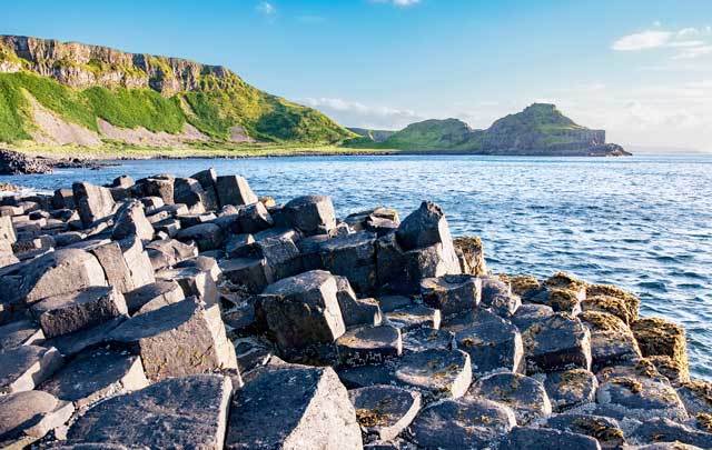 The Giant's Causeway in Co Antrim.