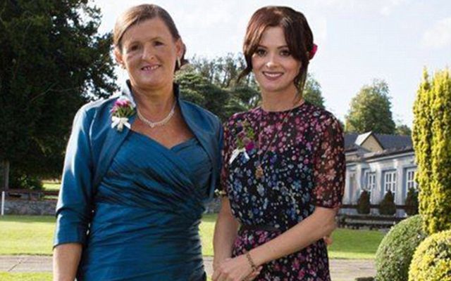 Grieving mother Brigid Sweetman and her daughter Cathriona White, who took her own life in 2015.