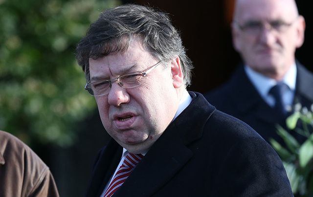 Former Taoiseach Brian Cowen.