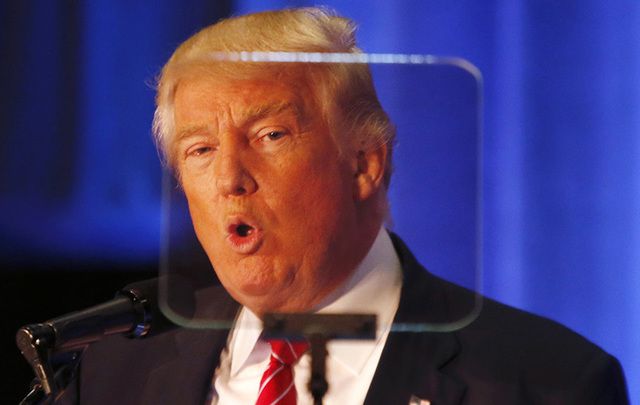 What if our Larry Donnelly could feed Donald Trump some lines?