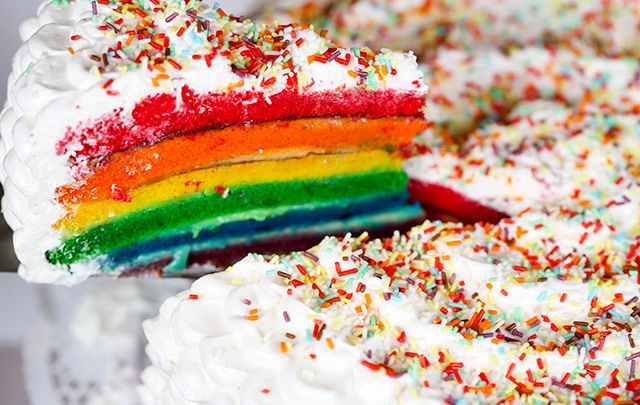 Are one hundred gay bakers armed with spatulas and cake decorating equipment coming to force him to paint rainbows on a Victoria sponge?