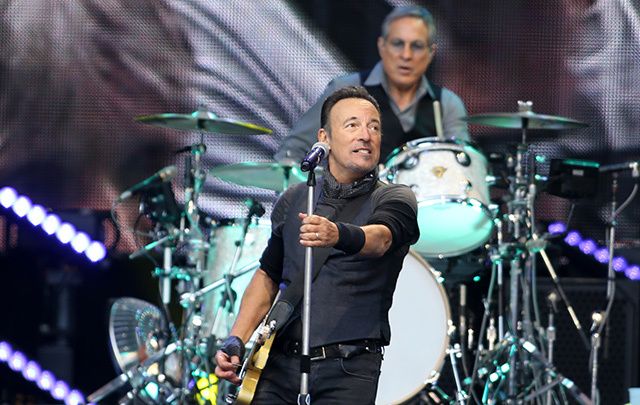 Bruce Springsteen playing at Croke Park in Dublin in May 2016. 