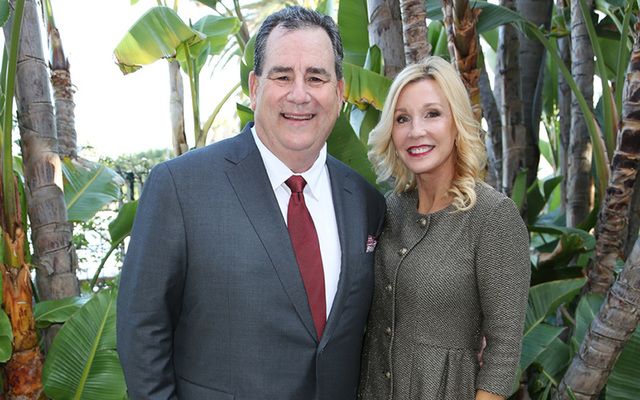 Brian Panish and his wife Rosie.