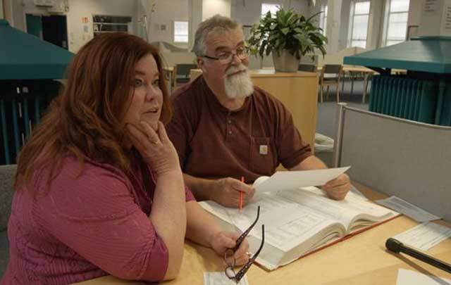 Adopted siblings Roxanne and Patrick Farrington learn about their biological families.
