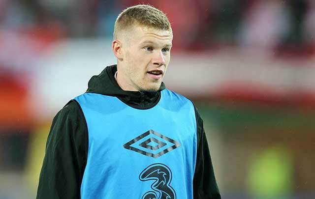 James McClean refuses to wear a poppy on his shirt.