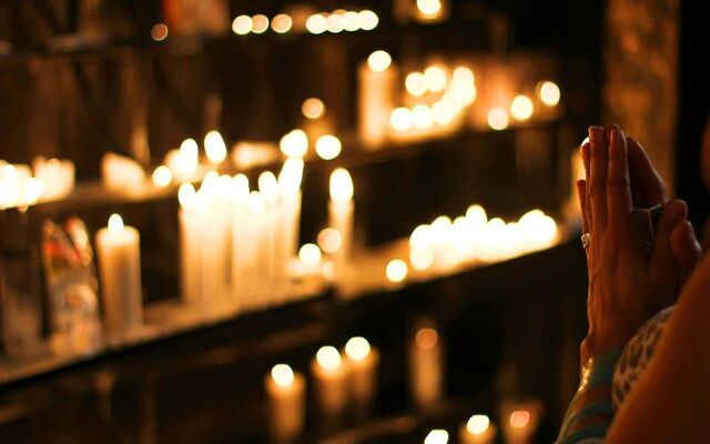 Marking All Saints\' Day.