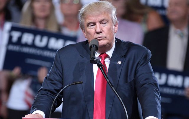 Why did Donald Trump have the majority of the Catholic Irish vote?