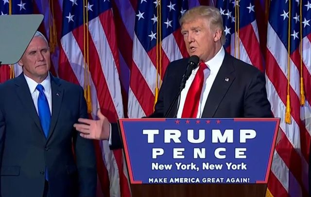 President elect Donald Trump.