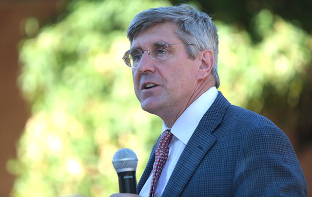 Conservative economist Stephen Moore.