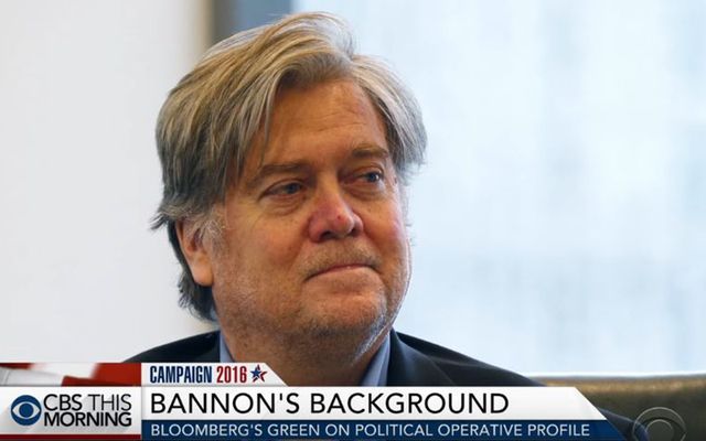 For many observers Bannon is much too closely associated with alt-right groups that white nationalists have embraced.