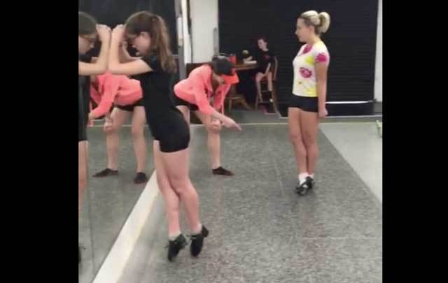 Students at Tamora School of Irish Dance in California take on the Mannequin Challenge.