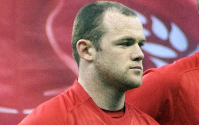 English soccer captain Wayne Rooney, of Irish origins.
