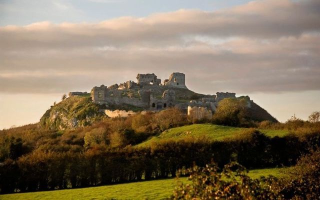 The Rock of Dunamase and Dunamase Castle. 