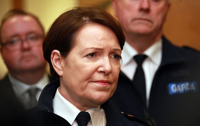 Police commissioner Nóirín O'Sullivan.