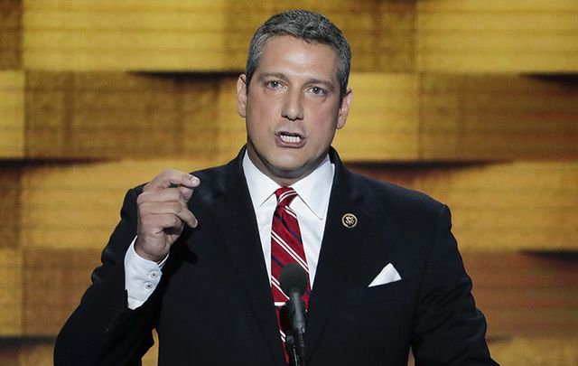 Irish American Congressman Tim Ryan, who represents a district in Ohio.