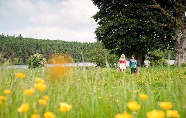 Walking at Lough Muckno in Co Monaghan
