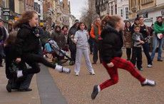 An Irish flash dance mob in Oxford takes the stage (VIDEO)