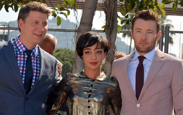 Jeff Nichols, Ruth Negga, and  Joel Edgerton in Cannes 2016. Irish actress Negga is in contention for a Best Actress Oscar this year. 