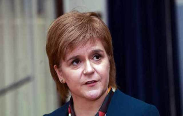 Scotland’s First Minister Nicola Sturgeon.