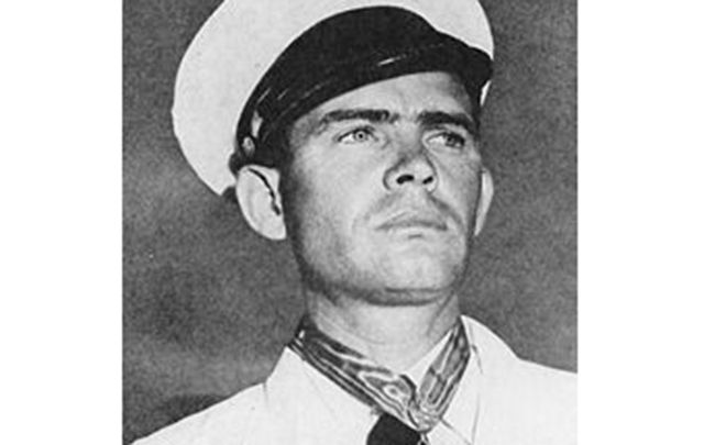 Medal of Honor winner John W. Finn.