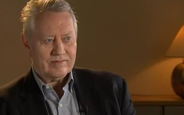 Irish American philanthropist Chuck Feeney.