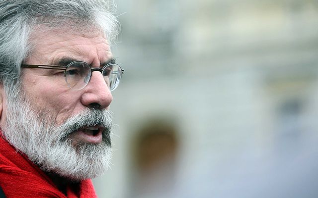 Sinn Fein President Gerry Adams.