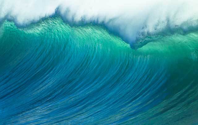 A 62-foot high wave was registered off the coast of Ireland.