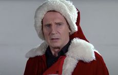 Watch what happens when Liam Neeson tries out for Santa Claus