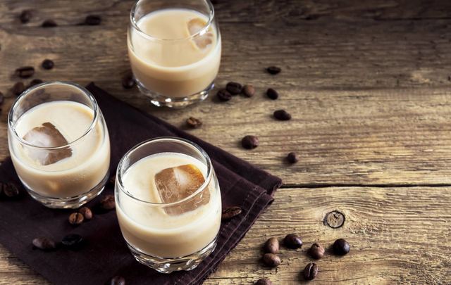 Enjoy a delicious glass of homemade Irish cream. 