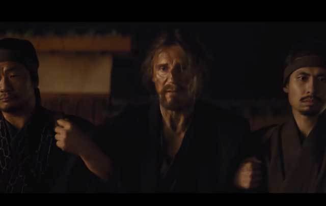 Liam Neeson stars in Martin Scorsese's new film "Silence."