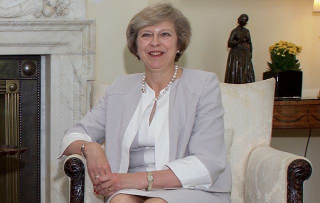 British Prime Minister Theresa May.