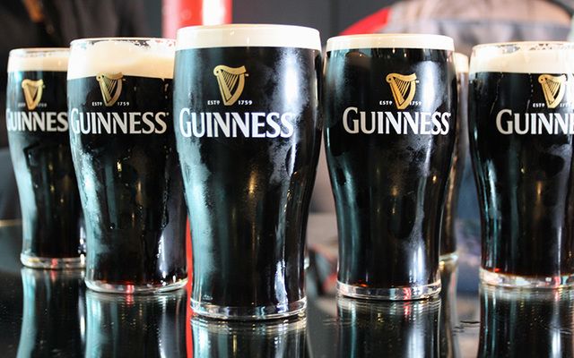 Pints of Guinness
