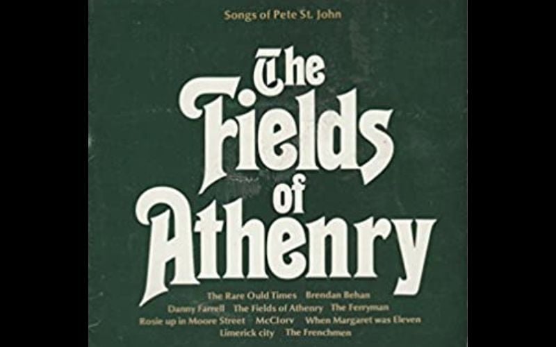 "The Fields of Athenry" sounds like an old Famine ballad but it was written in 1979