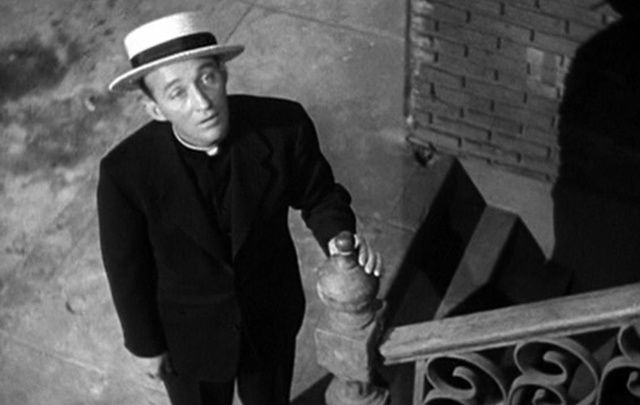A still from the 1944 movie, Going My Way, starring Bing Crosby.