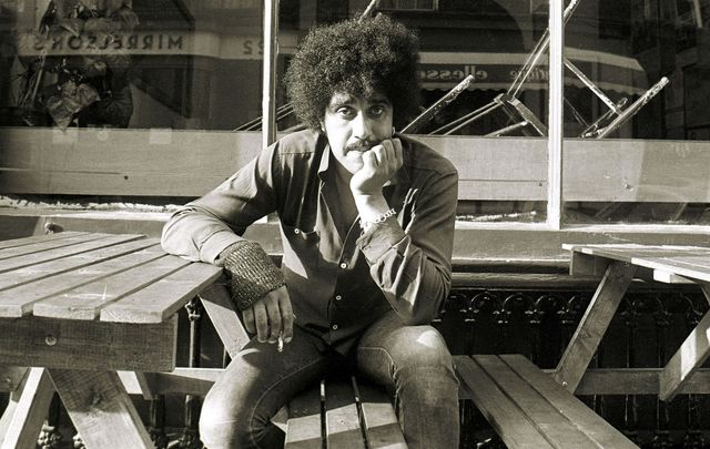 The late great Phil Lynott, frontman of Thin Lizzy.
