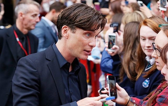 Cillian Murphy at the Irish premiere of Anthropoid. 