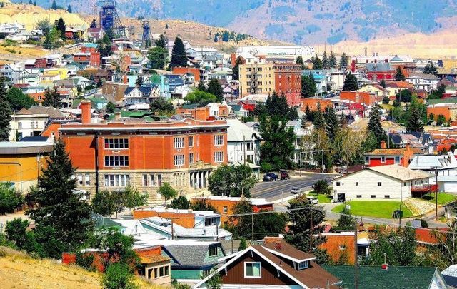 Uptown Butte, Montana.