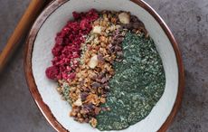 Super healthy, super green breakfast bowl recipe from Roz Purcell