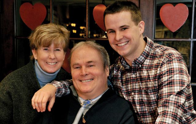 Patti Ann, Steven, and Conor McDonald, the first family to be inducted into the Irish America Hall of Fame. 