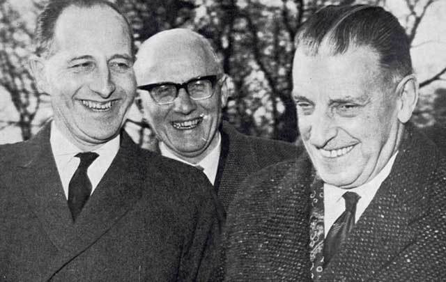 Prime minister Terence O’Neill and Taoiseach Sean Lemass met on January 14, 1965.