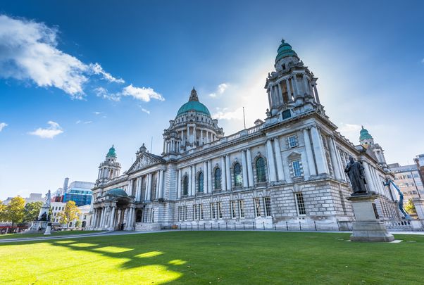 Belfast City Hall in Northern Ireland