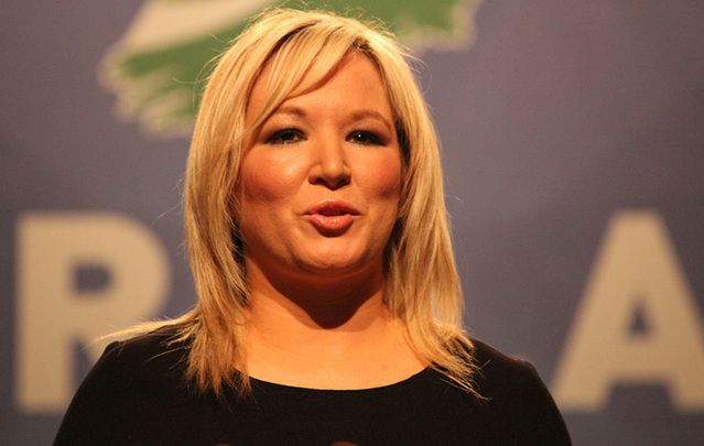 The new leader of Sinn Fein in Northern Ireland Michelle O\'Neill.