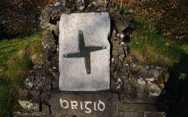 St. Brigid's Well in Cullion. Will you be making a St. Brigid's Cross this February 1?