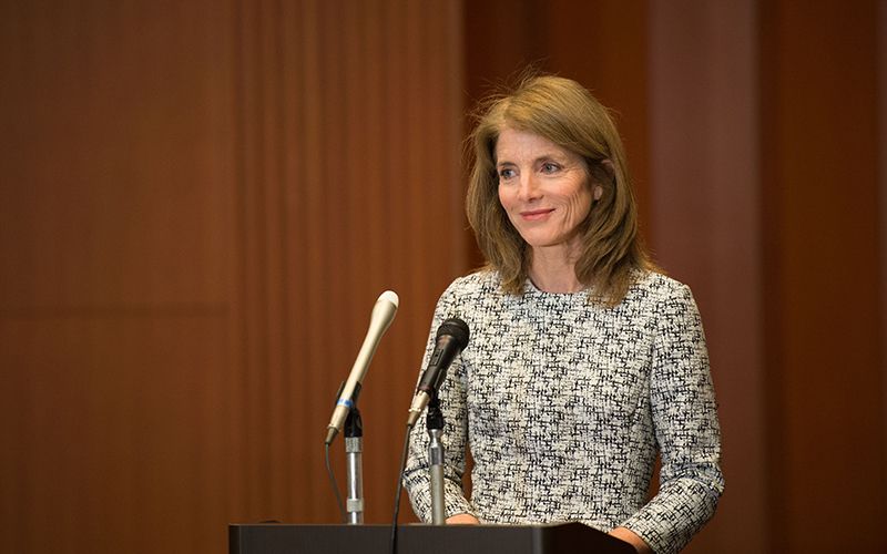 Caroline Kennedy does not rule out White House bid
