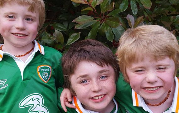 Archie Naughton, 11, and twin brothers, George and Isaac, 6, suffer from Duchenne Muscular Dystrophy, a disease which will gradually shut off their muscles, leaving them paralyzed and facing a premature death.