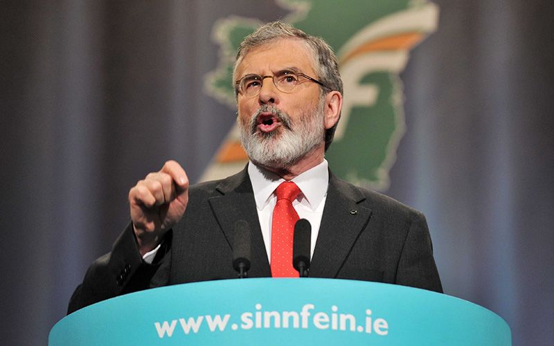 Gerry Adams to attend Trump White House event St. Paddy's Day despite opposition