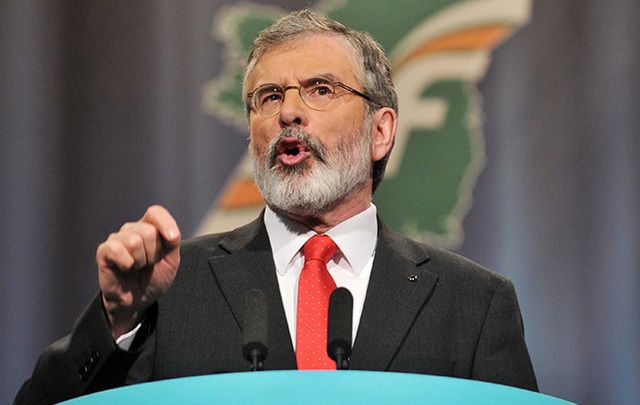 Sinn Féin President Gerry Adams TD will travel to the United States during the St Patrick's week.